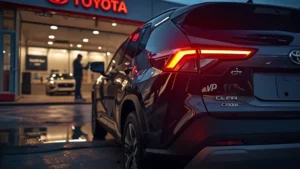 Toyota recall, bZ4X rear lights, US vehicle safety, NHTSA recall, automotive parts catalog error, electric SUV recall, rear lamp standards 1