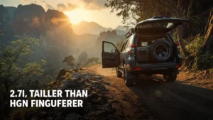 Toyota Land Cruiser FJ, 2.7L engine, compact SUV, off-road SUV, Toyota Thailand, part-time 4WD, high ground clearance, Fortuner rival 1