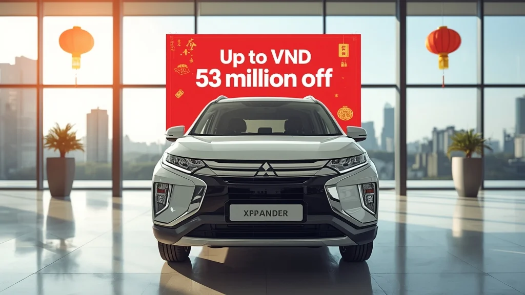 Mitsubishi Xpander discount, Vietnam MPV deals, small MPV promotions, post Lunar New Year car sales, compact MPV price cut, automotive discounts Vietnam 1