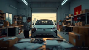 Chinese EV, spare parts shortage, after-sales service, Vietnam electric vehicles, Thailand consumer complaints, EV service network, automotive parts logistics 1
