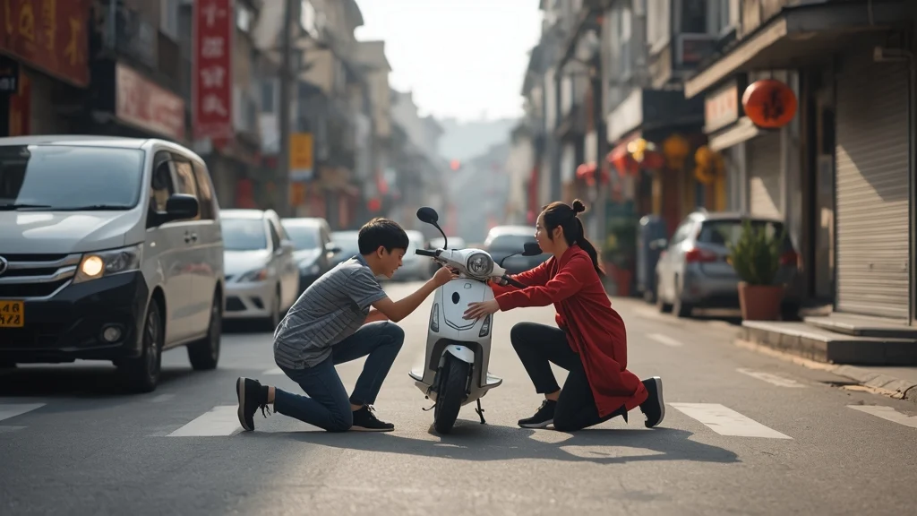 teenagers sued, elderly cyclist, China lawsuit, bystander liability, traffic accident, legal case China, 844 million dong 1