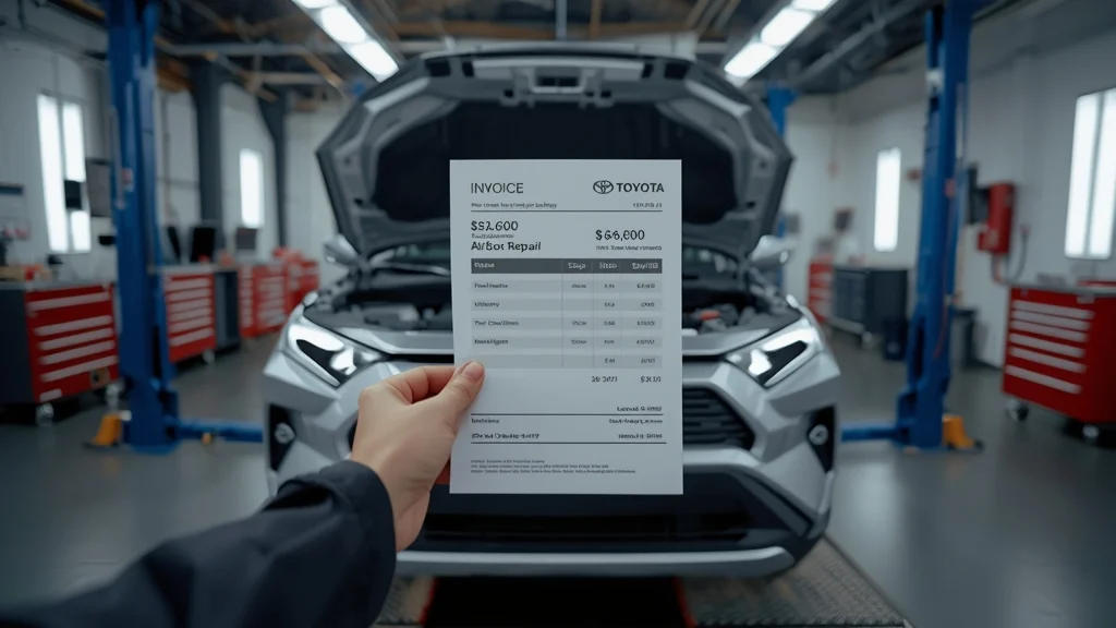 Toyota RAV4 Hybrid repair cost, HVAC airbox replacement, SUV maintenance expense, hybrid vehicle service, Toyota airbox price, expensive car repairs 1