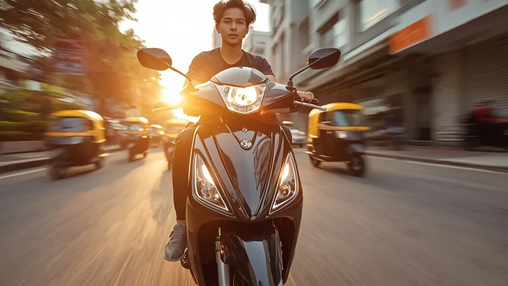 Yamaha Fazzio Hybrid Lite, affordable scooter, 125cc scooter, Yamaha Thailand, budget scooter, LED scooter, CBS brakes 1