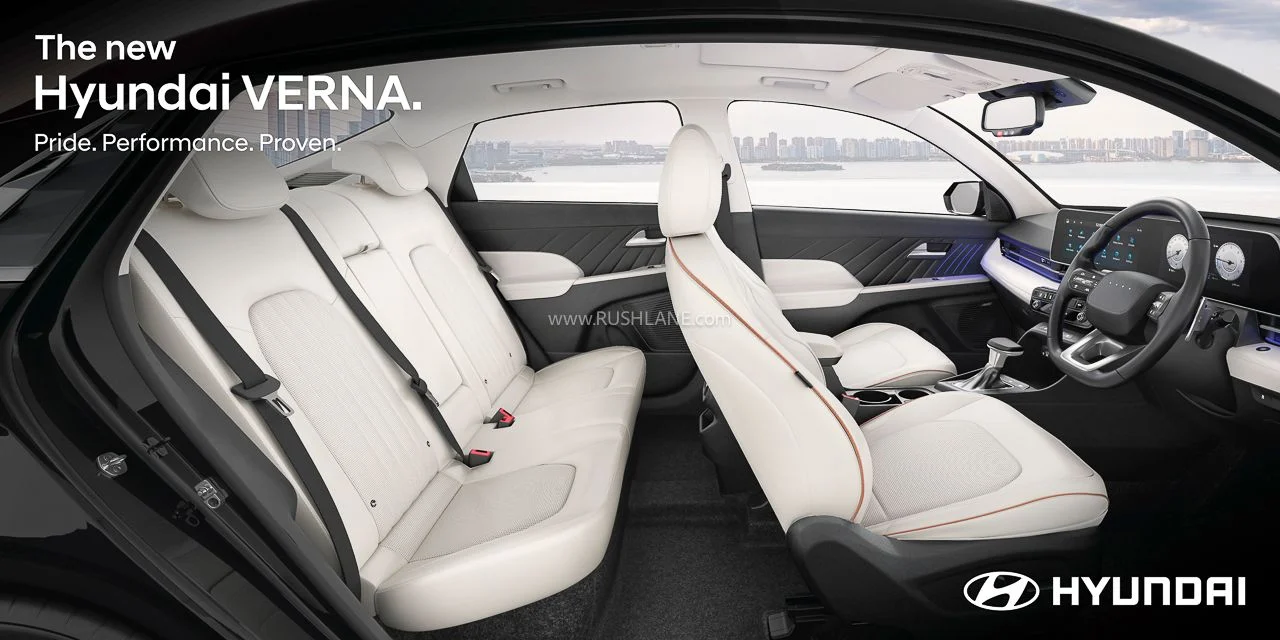 Hyundai Accent 2026, Hyundai Verna facelift, 20.5 inch display, LED ambient lighting, Indian sedan market, 1.5L turbo engine, safety features, Bose sound system 6