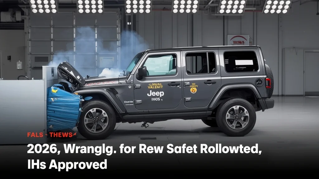 Jeep Wrangler, 2026 safety upgrade, rollover prevention, THACO Vietnam, crash test, chassis reinforcement, off‑road SUV 1