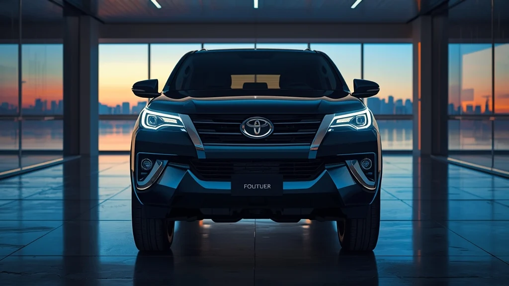 Toyota Fortuner 2026, SUV leak, LED front design, Prado interior, mild hybrid SUV, Ford Everest competitor, Hilux-inspired design, 2026 SUV release 1