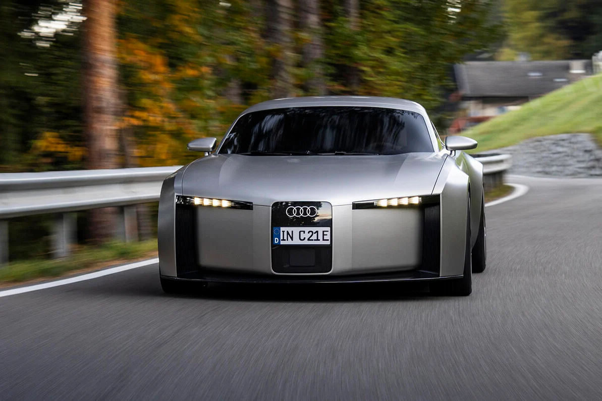 Audi Concept C, electric coupe, Audi EV, electric sports car, Audi concept car, Volkswagen PPE platform, electric vehicle design 2