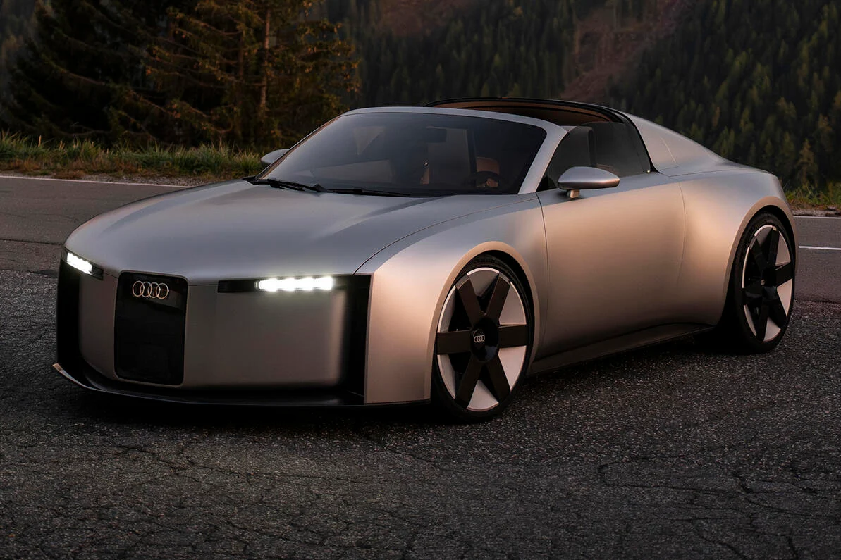 Audi Concept C, electric coupe, Audi EV, electric sports car, Audi concept car, Volkswagen PPE platform, electric vehicle design 4