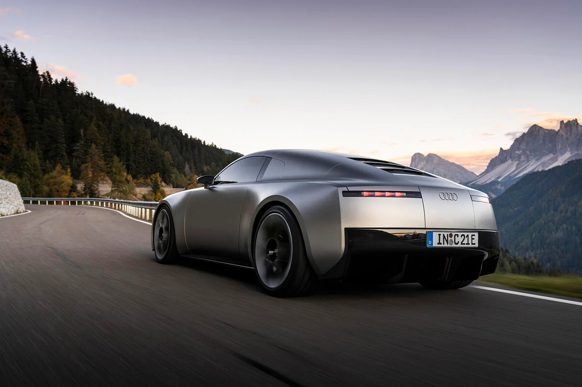 Audi Concept C, electric coupe, Audi EV, electric sports car, Audi concept car, Volkswagen PPE platform, electric vehicle design 6