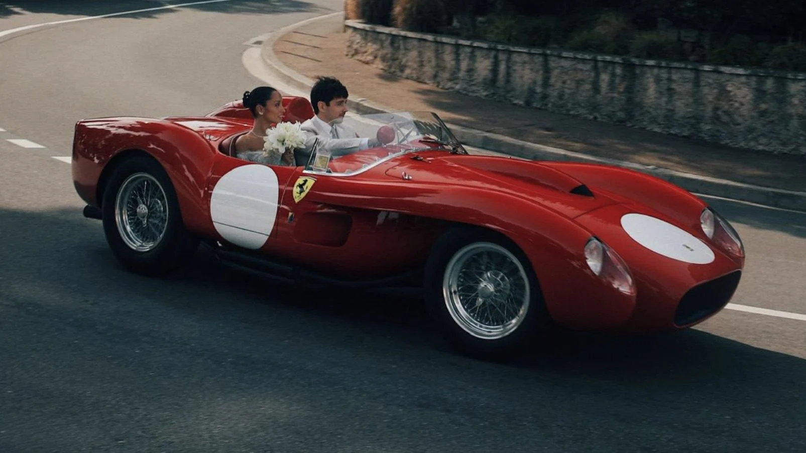 Charles Leclerc, Ferrari 250 Testa Rossa, F1 wedding, luxury car wedding, Monaco wedding, Ferrari Heritage Collection, supercar, Formula 1 7