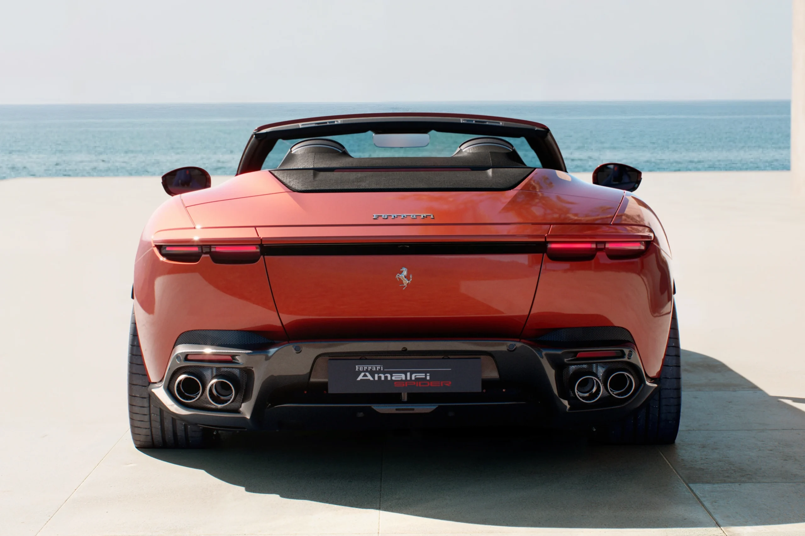 Ferrari Amalfi Spider, Ferrari convertible, V8 supercar, 640 horsepower, luxury sports car, 2024 Ferrari, high performance roadster 8