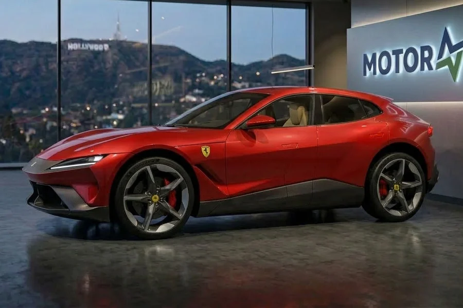 Ferrari Luce, electric supercar, NASA acceleration technology, EV driving experience, Ferrari EV, high‑performance electric car, automotive innovation 2
