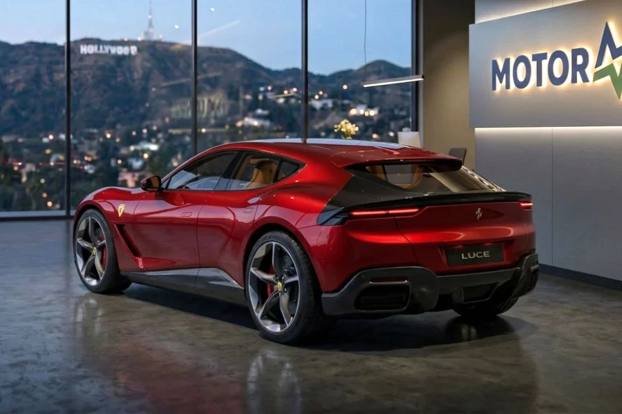 Ferrari Luce, electric supercar, NASA acceleration technology, EV driving experience, Ferrari EV, high‑performance electric car, automotive innovation 3