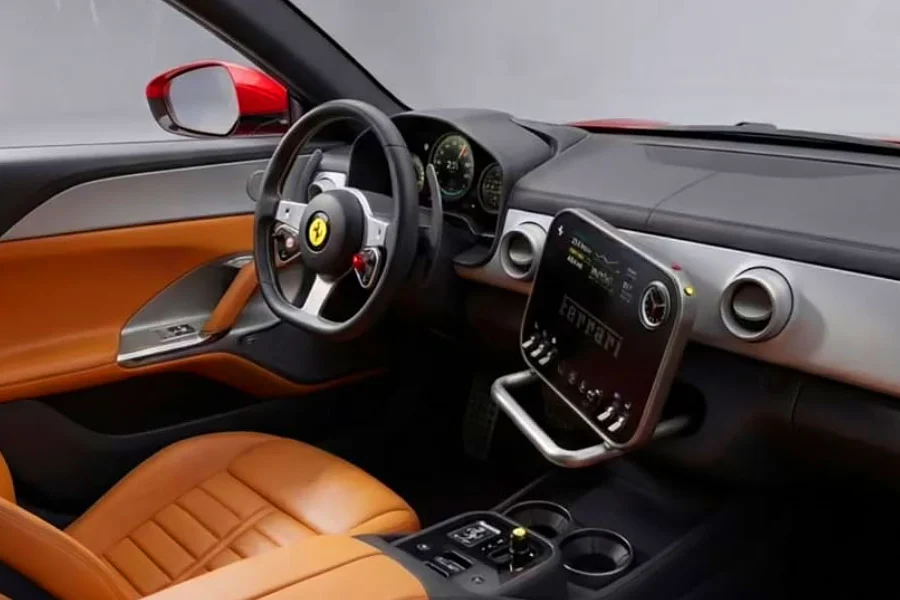 Ferrari Luce, Ferrari electric car, Mazda Luce trademark, EV naming dispute, luxury electric supercar, automotive trademark battle, Lamborghini EV project 3