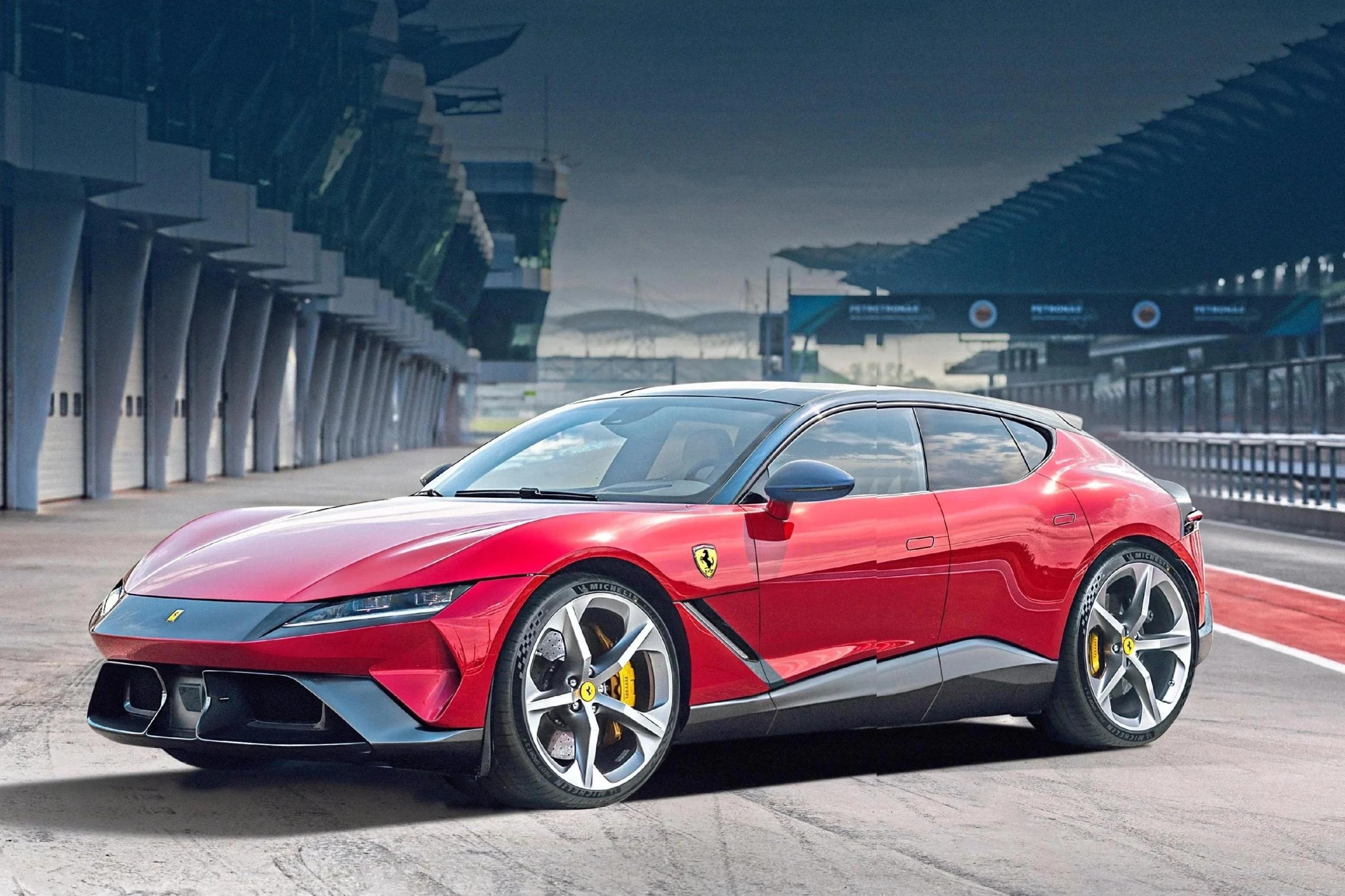 Ferrari Luce, Ferrari electric car, Mazda trademark, EV name dispute, automotive branding, trademark clash, luxury car naming 2
