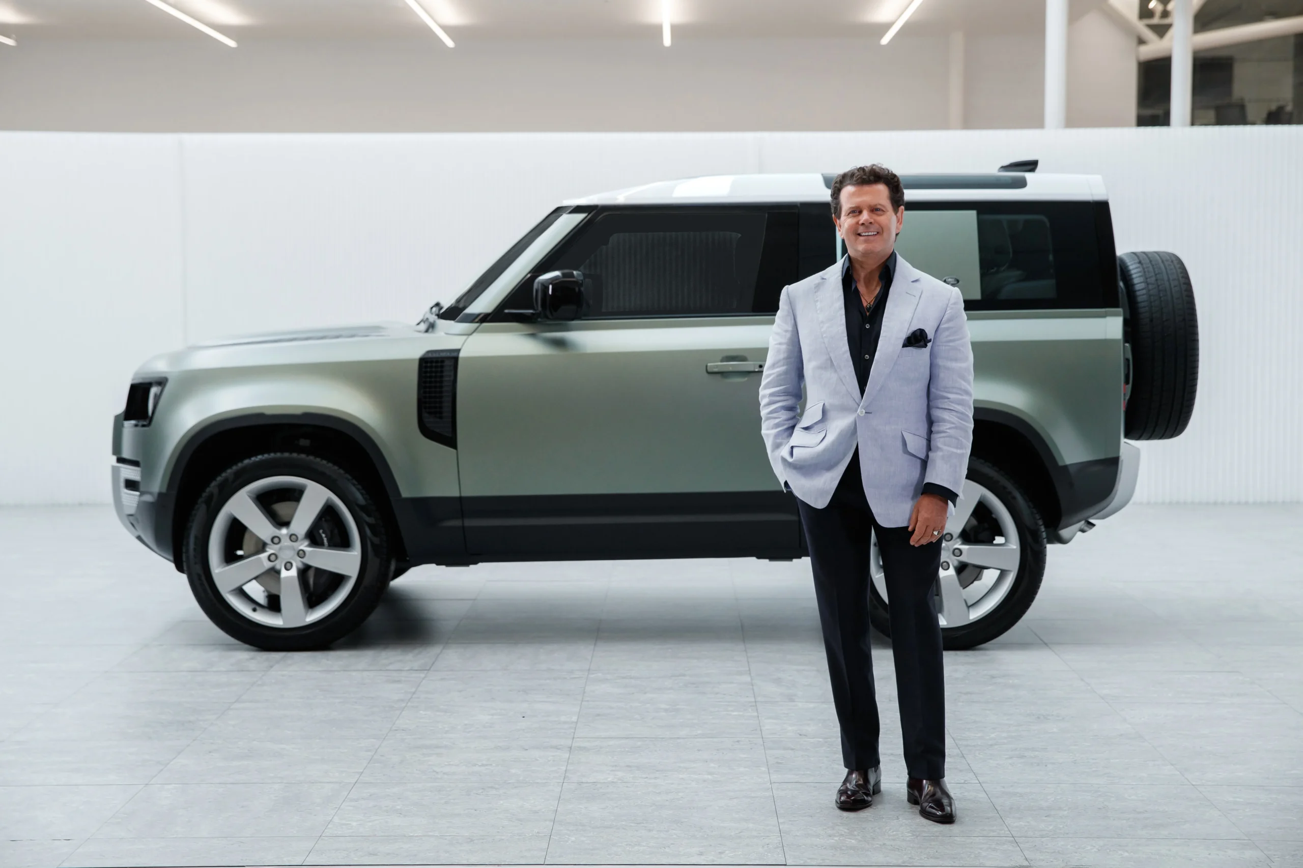 Jaguar Land Rover, Gerry McGovern, Jaguar Type 00, automotive design, electric vehicle strategy, Land Rover Defender redesign, Tata Group, JLR leadership change 2