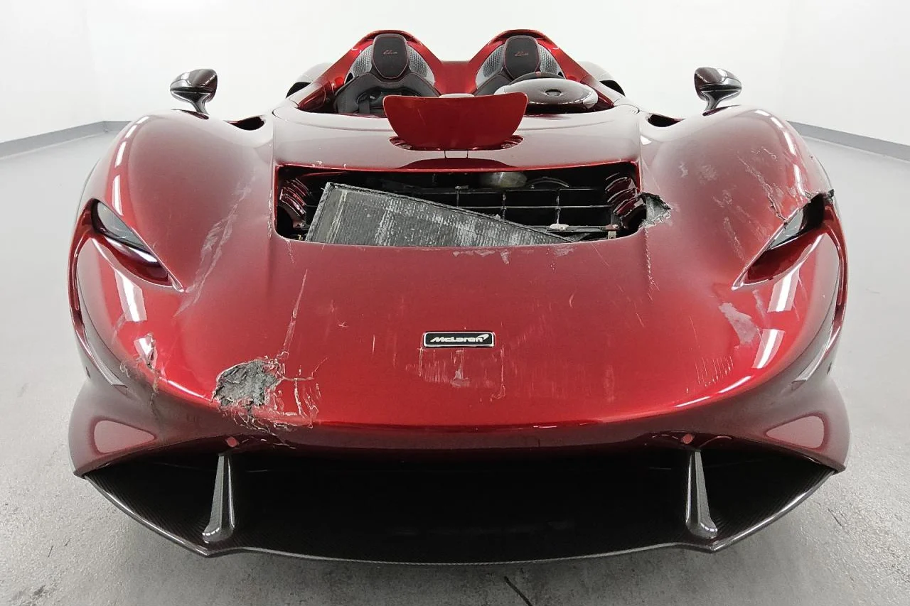 McLaren Elva, supercar crash, luxury hypercar auction, Austin Russell, limited edition supercar, McLaren Elva specs 4