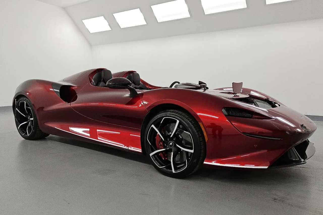 McLaren Elva, supercar crash, luxury hypercar auction, Austin Russell, limited edition supercar, McLaren Elva specs 2