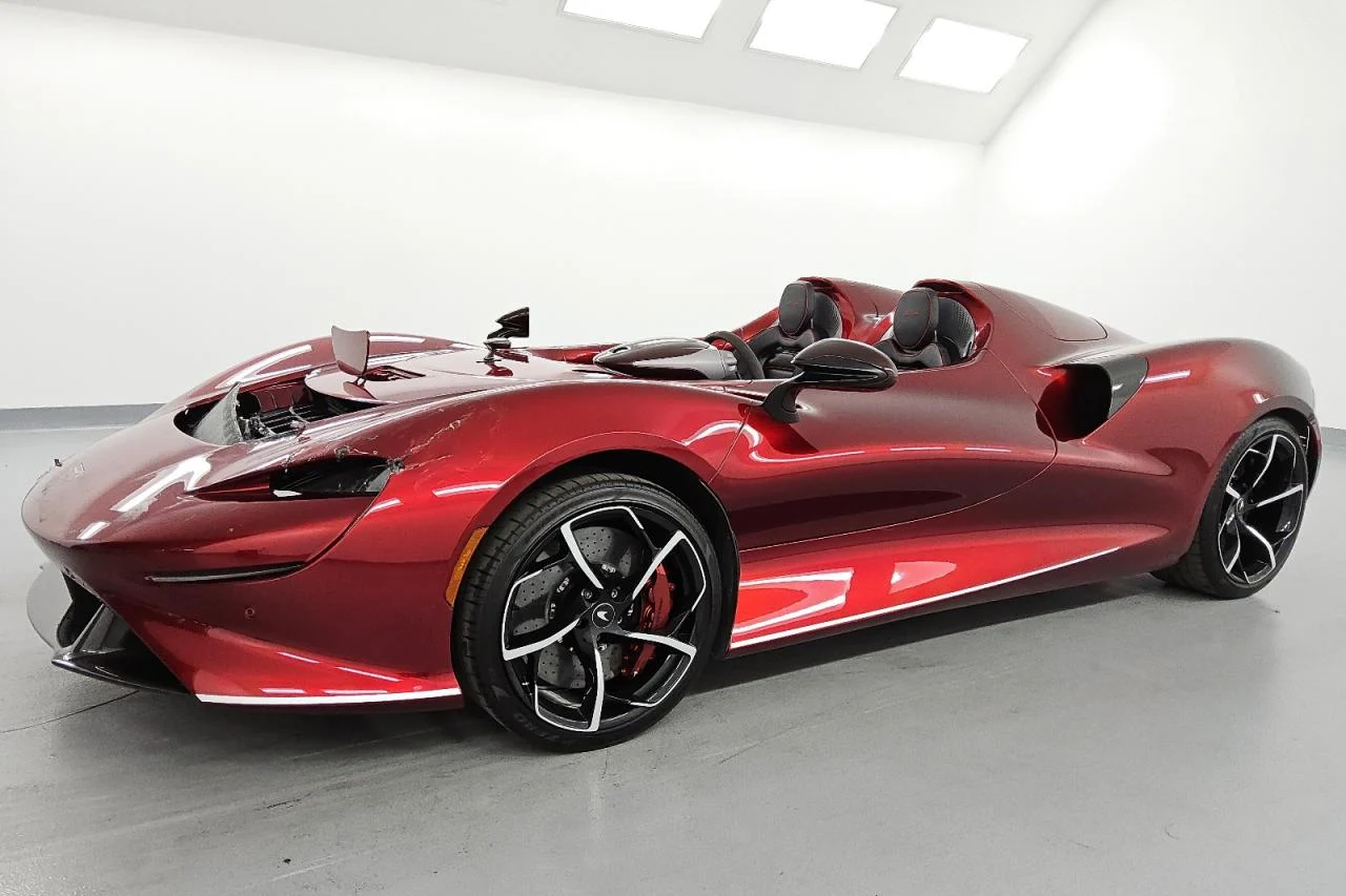 McLaren Elva, supercar crash, luxury hypercar auction, Austin Russell, limited edition supercar, McLaren Elva specs 14