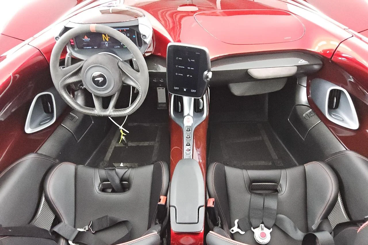 McLaren Elva, supercar crash, luxury hypercar auction, Austin Russell, limited edition supercar, McLaren Elva specs 10