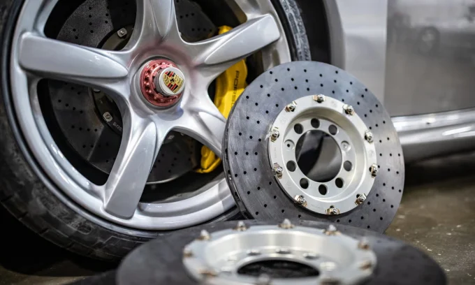 carbon ceramic brakes, high performance braking, brake wear, brake cost, performance car upgrades, brake heat resistance, carbon fiber brakes 2