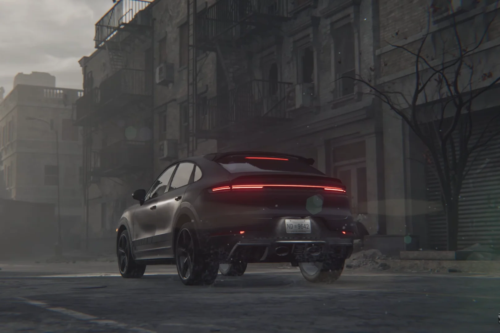 Porsche Cayenne Turbo GT, Leon Scott Kennedy, Resident Evil Requiem, Capcom gaming SUV, Porsche partnership, gaming Easter egg, high-performance SUV 6
