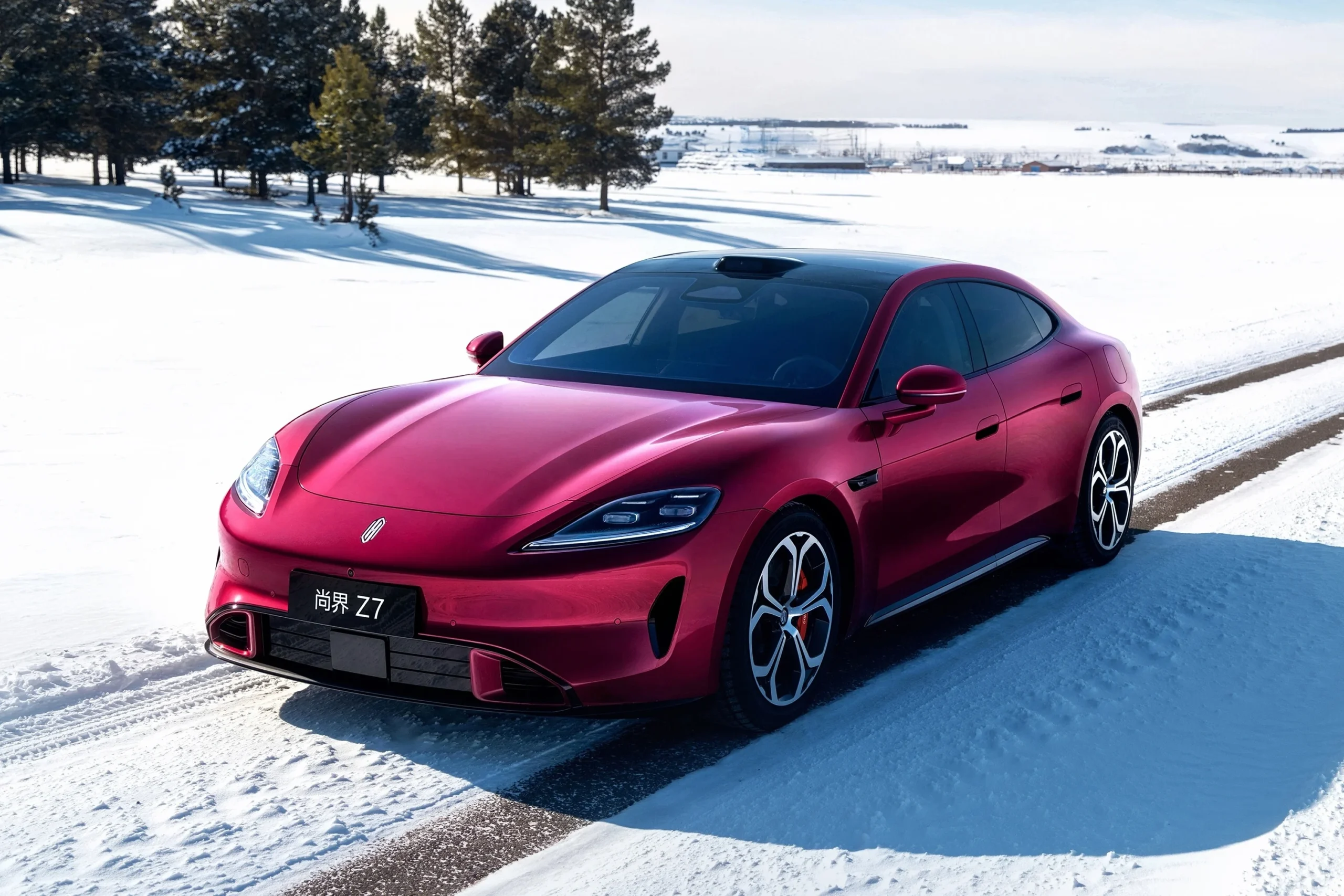 SAIC Z7, Chinese electric car, Porsche-inspired EV, Huawei Tuling platform, electric sedan, electric wagon, SAIC Z7T, 2024 electric vehicle 8