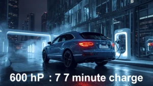 Bentley electric SUV, luxury EV, fast charging SUV, 600 horsepower, 2027 car launch, PPE platform, Bentley urban SUV, electric luxury vehicle 1