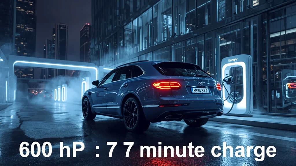 Bentley electric SUV, luxury EV, fast charging SUV, 600 horsepower, 2027 car launch, PPE platform, Bentley urban SUV, electric luxury vehicle 1