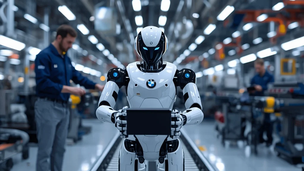 BMW humanoid robot, AI manufacturing, Leipzig plant automation, automotive robotics, electric vehicle production, industrial AI, BMW factory innovation 1