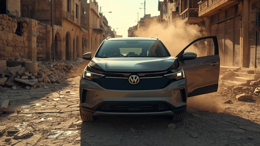 BYD Atto 3, electric vehicle safety, rocket blast, Jerusalem, battery fire, airbag deployment, EV crash safety, Middle East conflict 1