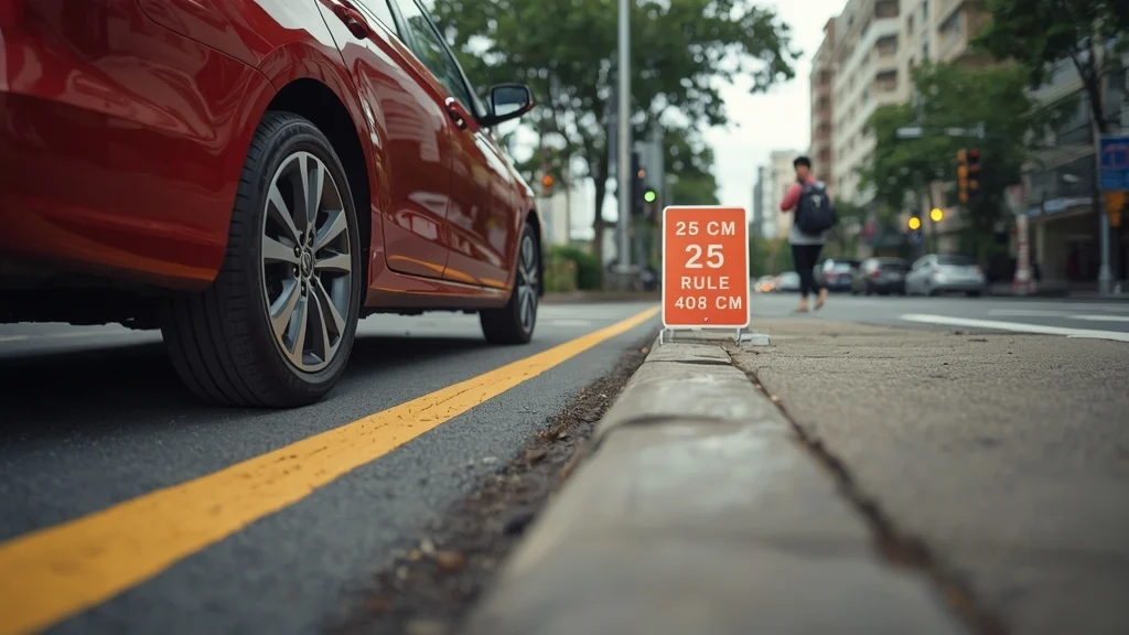 sidewalk parking, road shoulder parking, 2024 traffic law, legal parking distance, parking sign 408a, vehicle suspension damage, urban parking rules 1