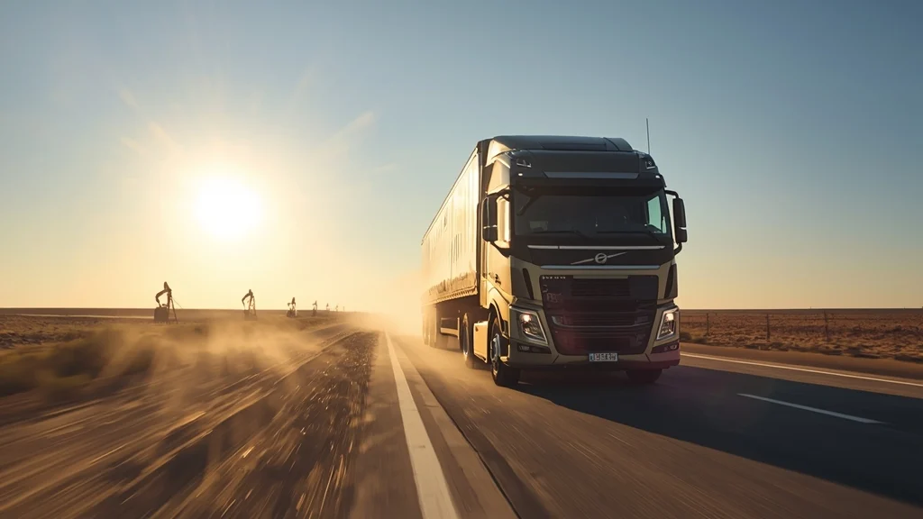 autonomous truck, driverless truck, Kodiak Robotics, sand transport, Permian Basin, trucking safety, driver shortage 1