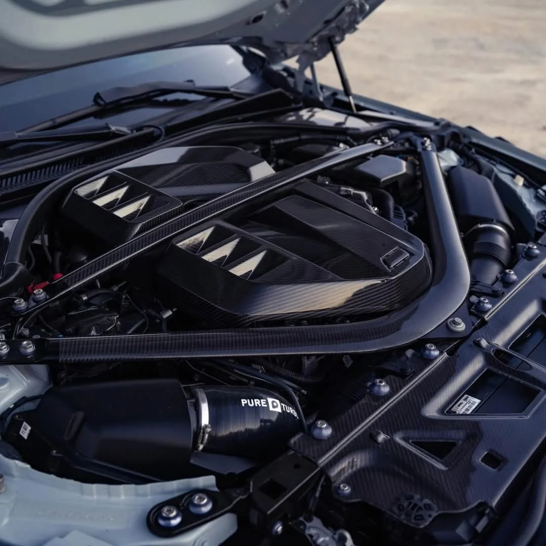 BMW M4 pickup, custom BMW truck conversion, 800 horsepower BMW, carbon fiber BMW M4, high performance pickup, DinMann BMW accessories, SEMA custom car 3