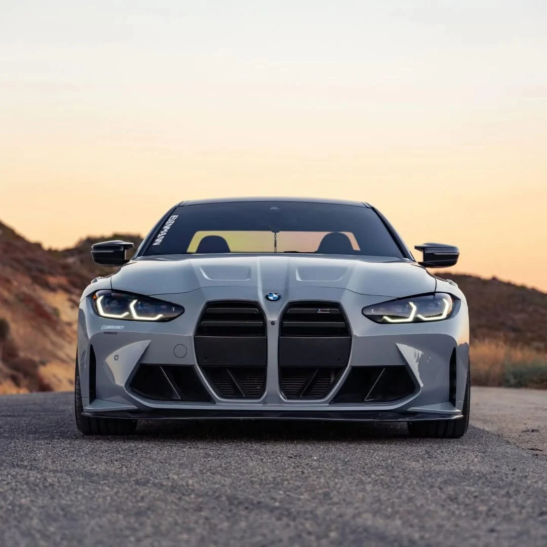 BMW M4 pickup, custom BMW truck conversion, 800 horsepower BMW, carbon fiber BMW M4, high performance pickup, DinMann BMW accessories, SEMA custom car 4