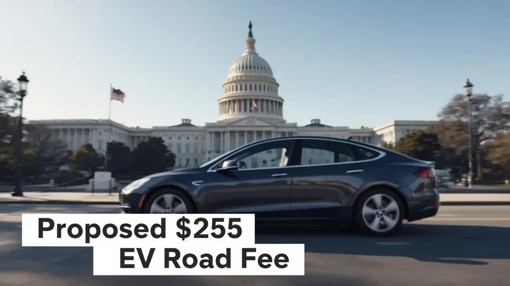 electric vehicle fee, EV road repair tax, US Congress EV legislation, electric car toll, highway funding, EV infrastructure, electric vehicle policy, US transportation bill 1