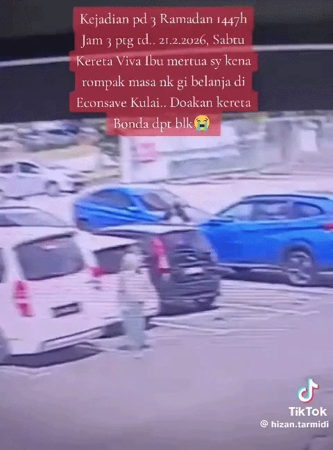 car theft, Malaysia crime, car theft Malaysia, elderly victim, parking lot robbery, vehicle security, fraud prevention, crime awareness 2