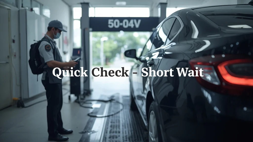 car inspection Ho Chi Minh City, vehicle registration check Vietnam, emissions testing, 50-04V inspection center, quick car inspection, traffic safety certificate, diesel emissions test 1