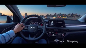 Hyundai Accent 2026, Hyundai Verna facelift, 20.5 inch display, LED ambient lighting, Indian sedan market, 1.5L turbo engine, safety features, Bose sound system 1