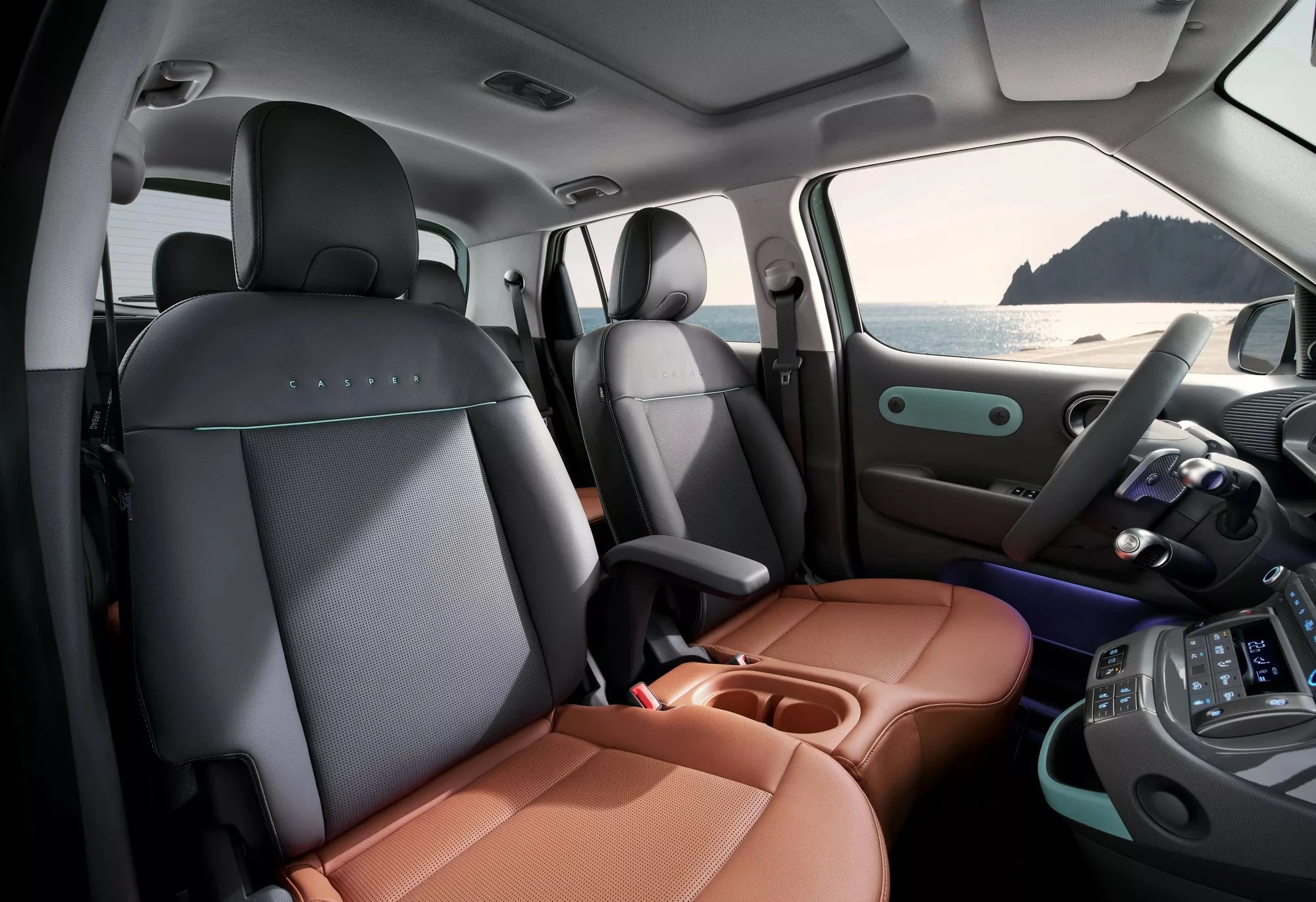 Hyundai Casper, Casper Electric Lounge, electric micro SUV, premium compact SUV, ADAS Level 2, real leather interior, 49 kWh battery 6