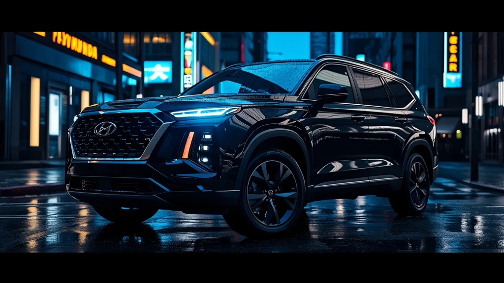 2027 Hyundai Palisade, Black Ink edition, hybrid SUV, luxury SUV, V6 replacement, Hyundai SUV, premium crossover 1