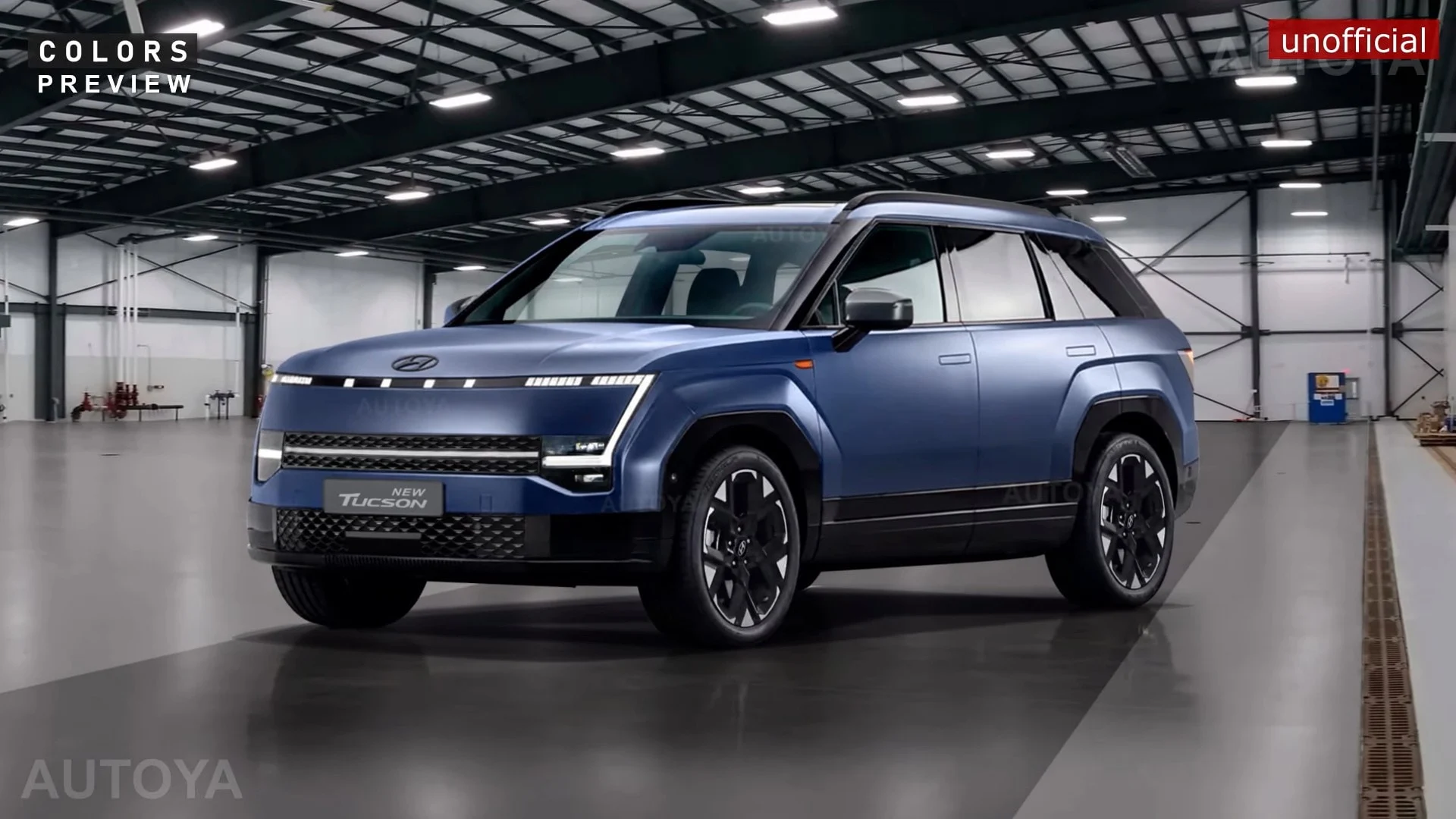 2027 Hyundai Tucson, Hyundai Tucson preview, Hyundai SUV 2027, Pleos OS, AI assistant Gleo, hybrid SUV, off‑road XRT Pro 6