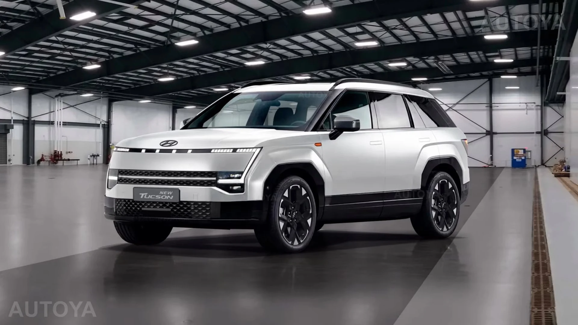 2027 Hyundai Tucson, Hyundai Tucson preview, Hyundai SUV 2027, Pleos OS, AI assistant Gleo, hybrid SUV, off‑road XRT Pro 8