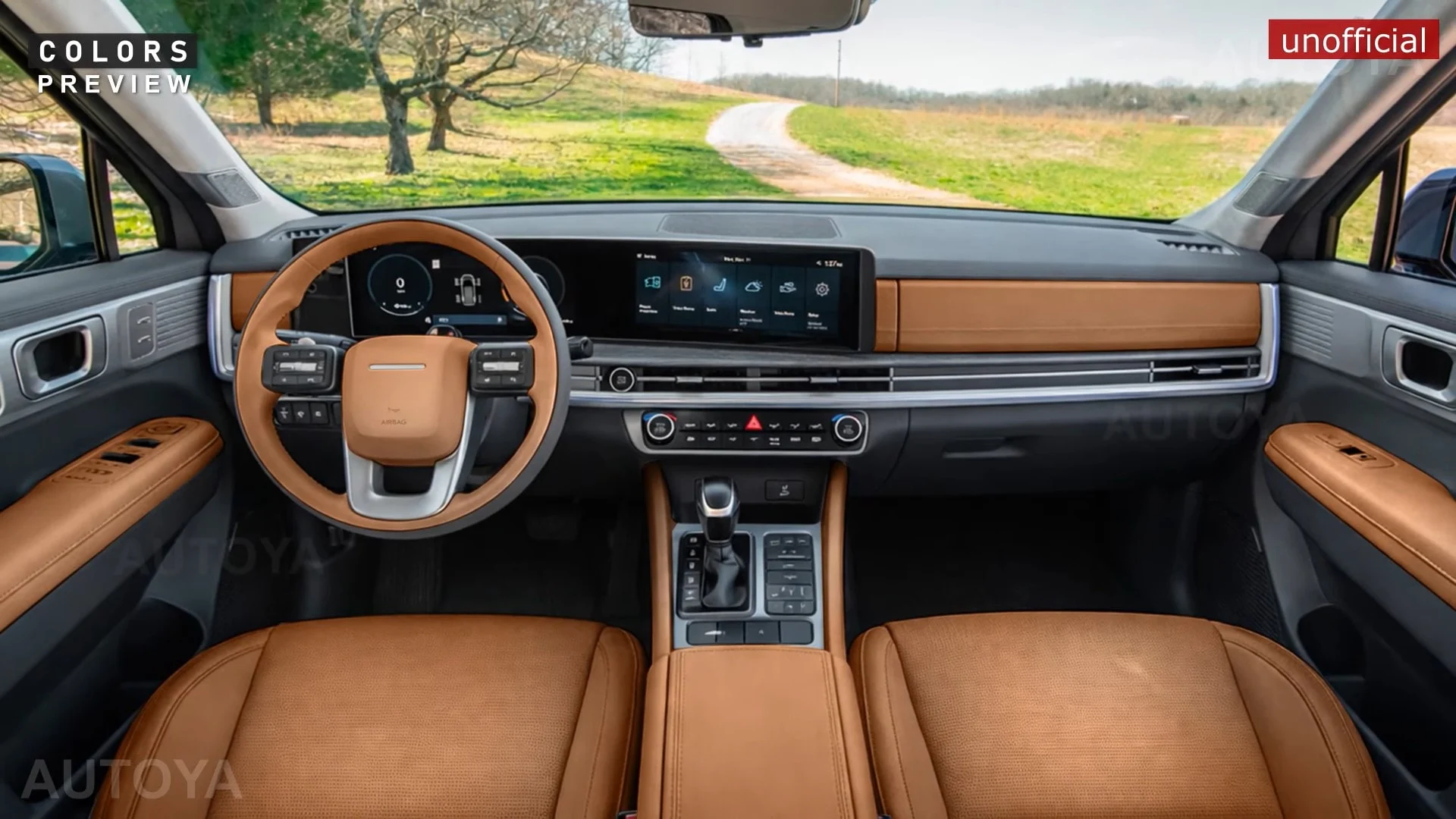 2027 Hyundai Tucson, Hyundai Tucson preview, Hyundai SUV 2027, Pleos OS, AI assistant Gleo, hybrid SUV, off‑road XRT Pro 9