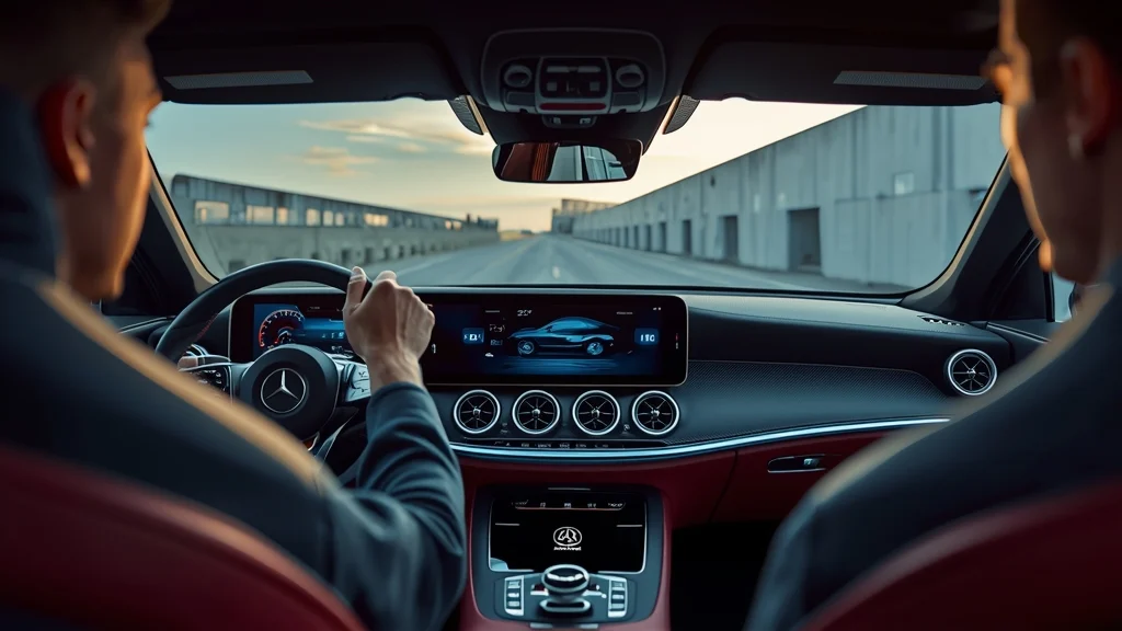 Mercedes AMG GT EV, electric supercar, AMG GT 4-door coupe, EV interior design, 2026 Mercedes launch, luxury electric vehicle, MBUX infotainment, AMG performance seats 1