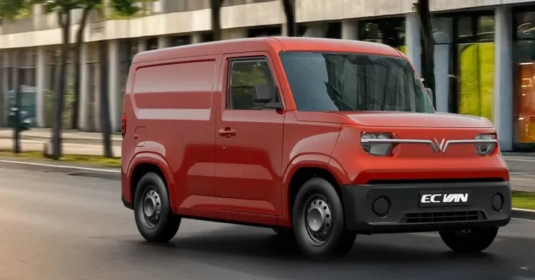 VinFast EC Van, electric van India, commercial electric vehicle, EV distribution India, small electric van, VinFast India, electric truck market, EV expansion 4