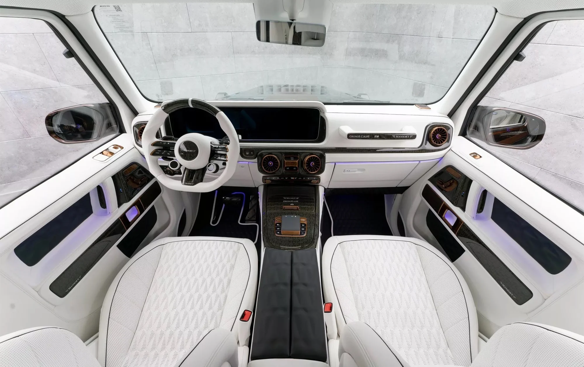 Mansory Gronos Coupe, Mercedes G-Class limited edition, 900 horsepower SUV, suicide doors, luxury custom SUV, exclusive supercar, carbon fiber car 10