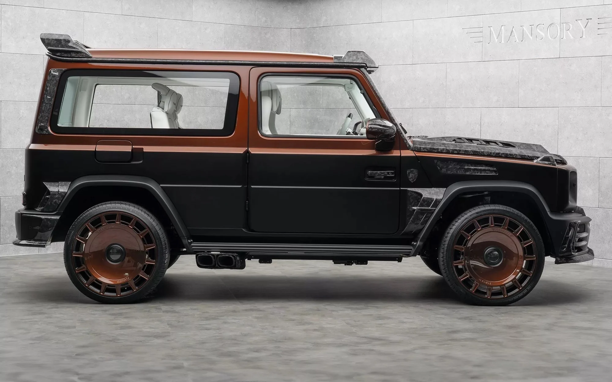 Mansory Gronos Coupe, Mercedes G-Class limited edition, 900 horsepower SUV, suicide doors, luxury custom SUV, exclusive supercar, carbon fiber car 5