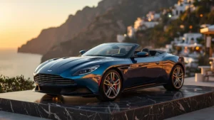 Aston Martin Vanquish Wave Edition, supercar auction, Naples Winter Wine Festival, limited edition Aston Martin, V12 twin-turbo, luxury car price, exclusive car experience 1