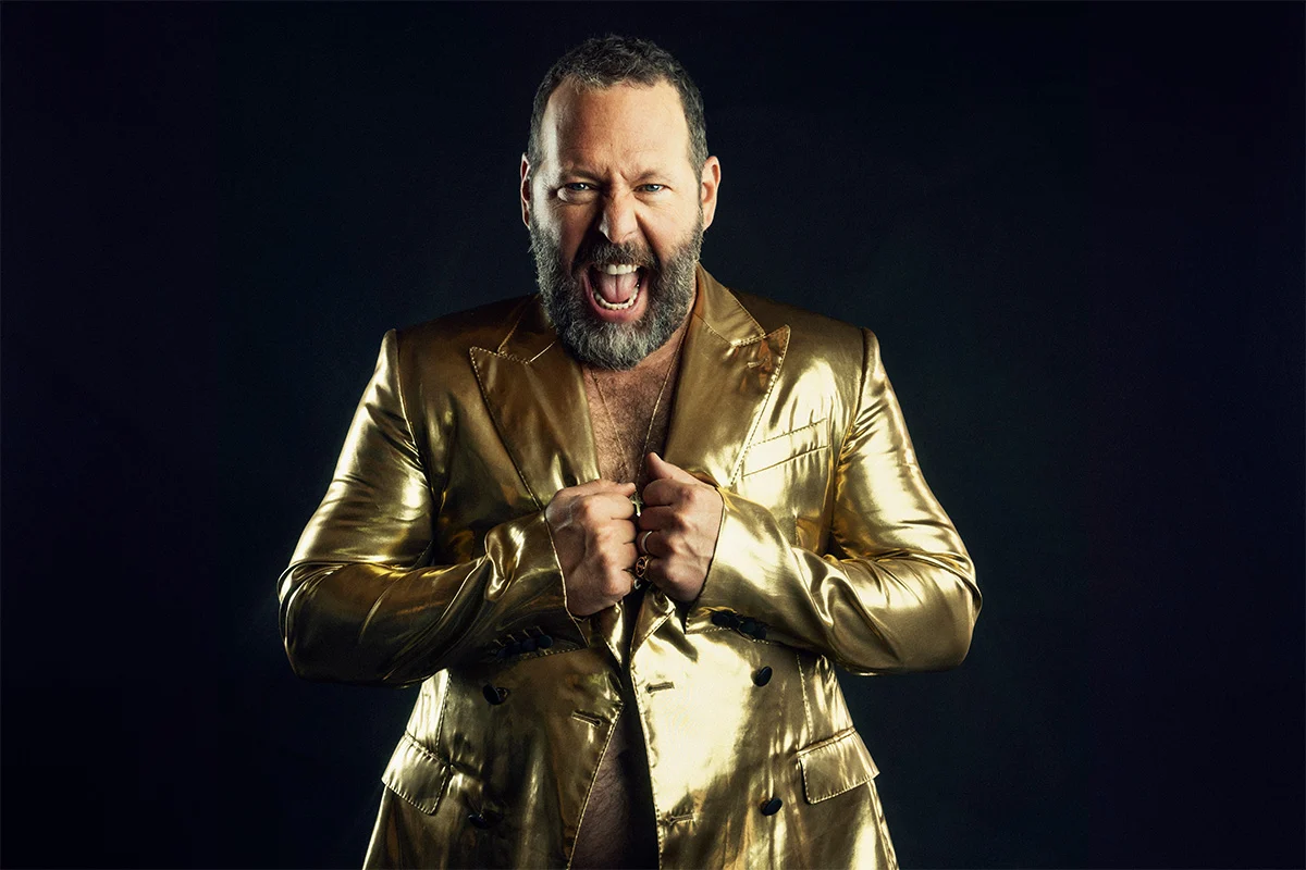 Bert Kreischer, bus fire, celebrity near-death, comedy tour accident, bus crash 2024, famous comedian incident, Midwest tour mishap 4